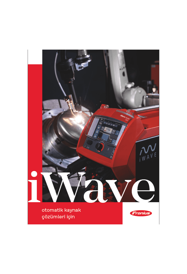 Fronius iWave Kaynak Makinaları Ürün Kataloğu